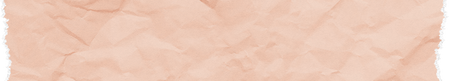 Peach Crumpled Tape Ripped at Both Ends